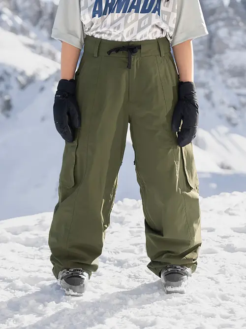 Kalhoty ARMADA Team Issue 2L insulated cargo pant olive 25/26