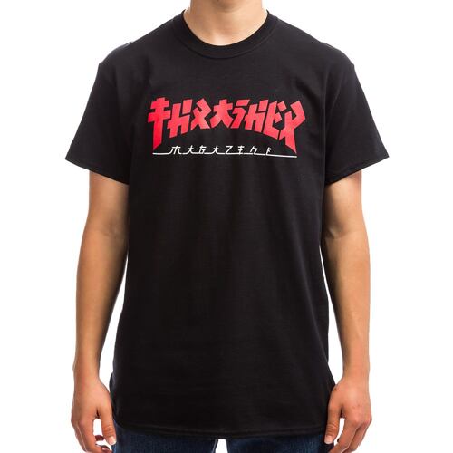 Tričko THRASHER Godzilla black