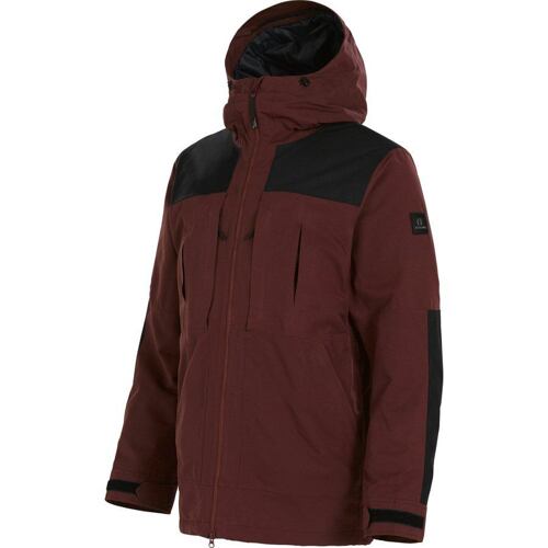 bunda ARMADA Bergs INSULATED JACKET burgundy
