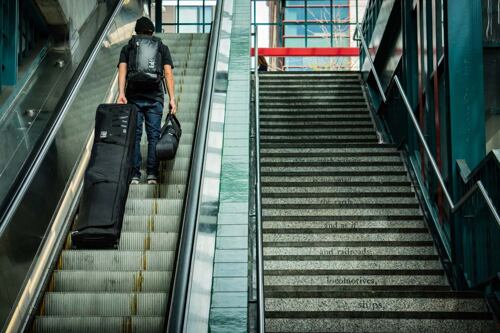 Vak na lyže LINE Roller Bag