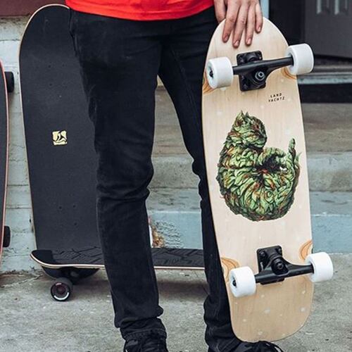 skate cruiser LANDYACHTZ TugBoat Meowijuana 30