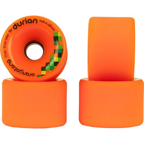 Longboard kolečka ORANGATANG Durian 75mm 80a oranžová