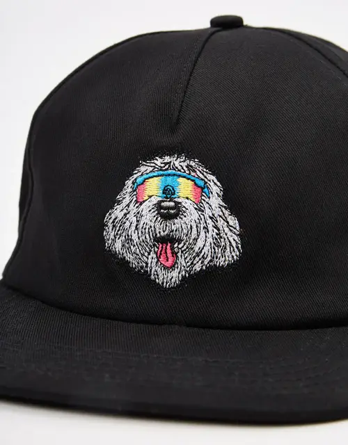 Kšiltovka SANTA CRUZ McCoy Donut Dog Cap black