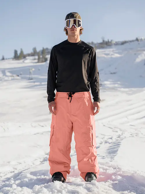 Kalhoty ARMADA Team Issue 2L insulated Cargo Pant Faded Rose 25/26