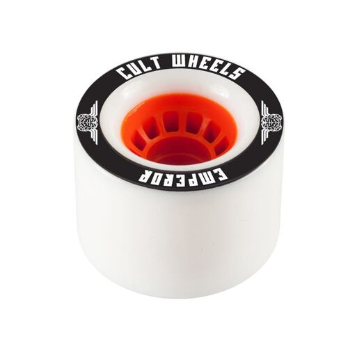 longboard kolečka CULT Emperor 71mm bílá