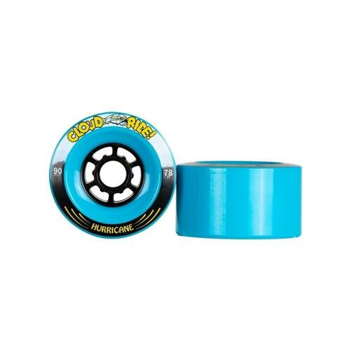 Longboard kolečka CLOUD RIDE Huricane 90mm / 78a modré