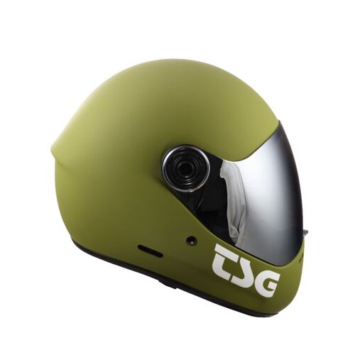 Integrální helma TSG Pass matt olive 2023 + náhradní vizor