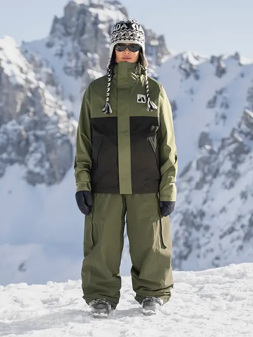 Kalhoty ARMADA Team Issue 2L insulated cargo pant olive 25/26
