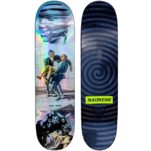 Skate deska MADNESS Wood Blackout Holographic 8.25"