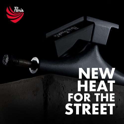 skate trucky PARIS street 149 mm black