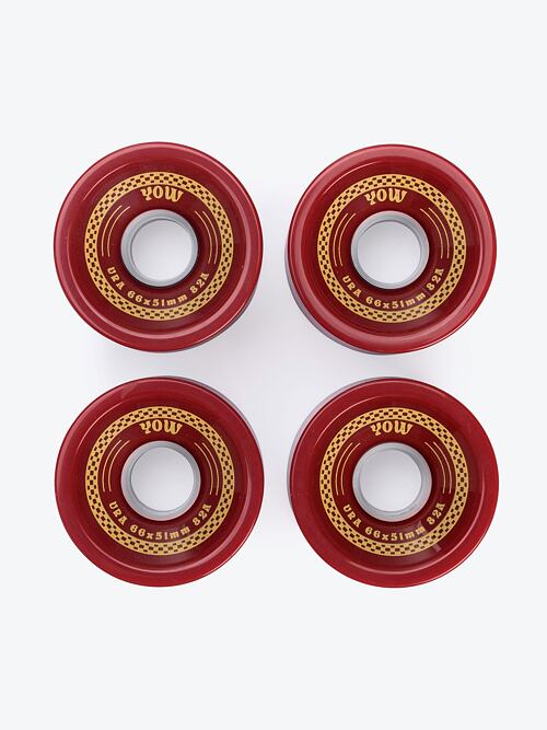 Surfskate kolečka YOW URA Ketchup 66mm