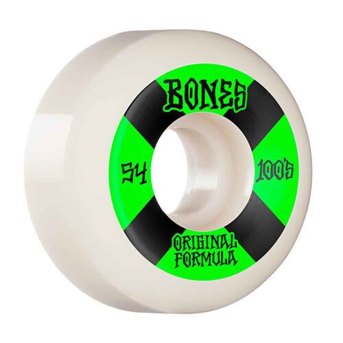 Skate kolečka BONES 100´s 54mm OG V5 white