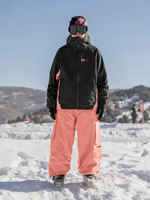 Kalhoty ARMADA Team Issue 2L insulated Cargo Pant Faded Rose 25/26